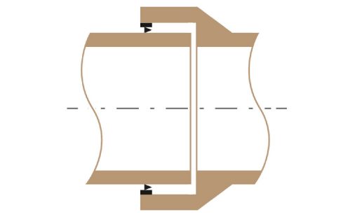 Steckmuffe L | Verbindungssystem F