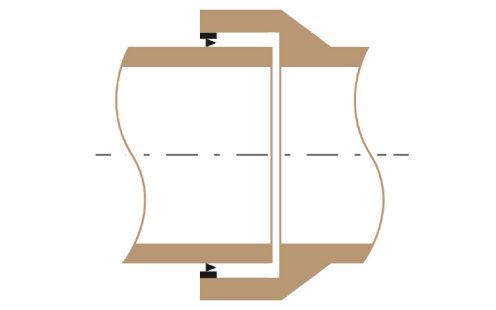 Steckmuffe L | Verbindungssystem F